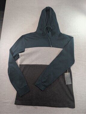 Amongst Others colorblock hooded long sleeve top